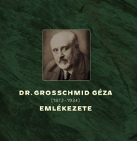 Dr. Grosschmid Géza (1872-1934) emlékezete