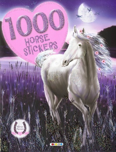 Horses Passion -1000 ló matricája 2. - Holdfény - 1000 Horse stickers