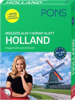 PONS Megszólalni 1 hónap alatt - Holland - A1-A2 szint (+ extra nyelvtani összefoglaló) - CD melléklettel