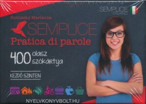 Semplice Practica di parole - 400 olasz szókártya - Kezdő szinten MX-628