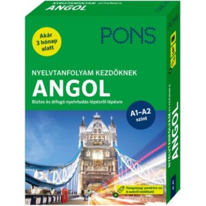 PONS Nyelvtanfolyam kezdőknek ANGOL A1-A2 szint